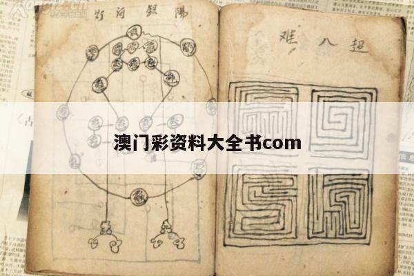 澳门彩资料大全书com